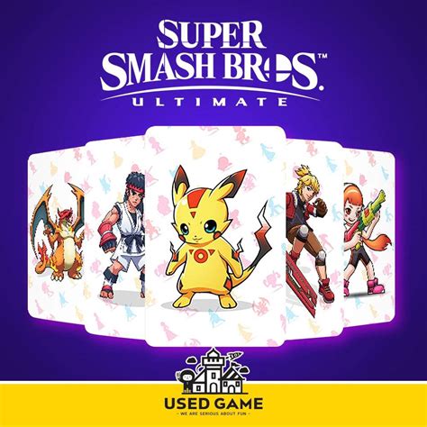 super smash bros ultimate programmed nfc chip amiibo cards|amiibo gamepad.